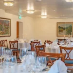 Wanddekoration im Restaurant des Hotel Bad Eptingen
