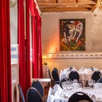 Kunstwerk an der Wand im Hotel Bad Eptingen